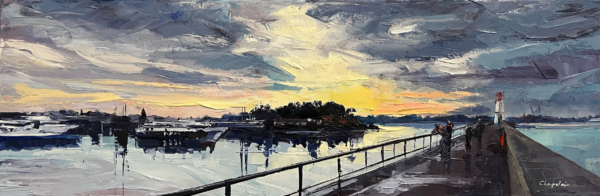 Phare du Maule des Noires - 60x20cm